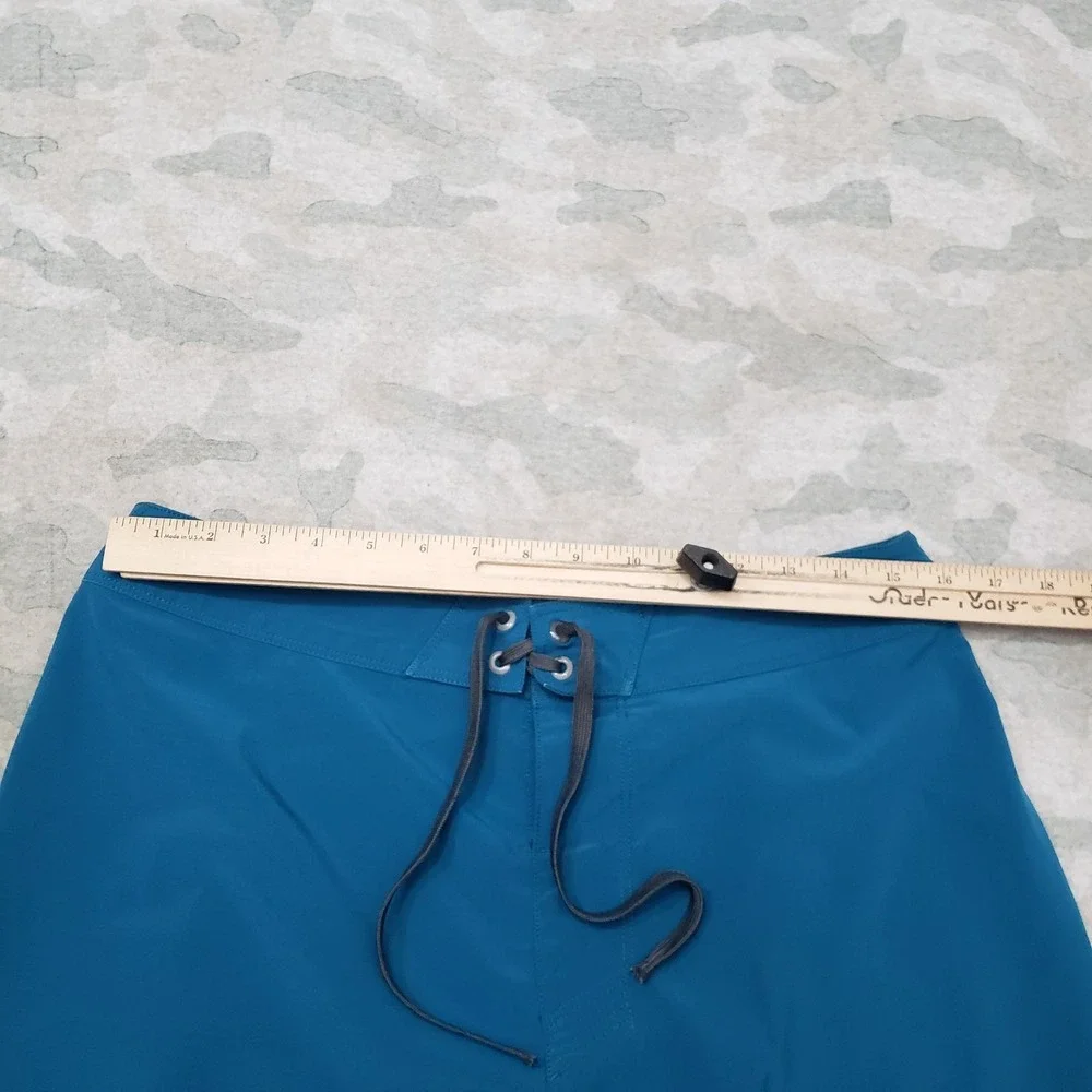 5.11 Tactical Trunk Shorts Mens 31‎ Blue Drawstring Rip Stop